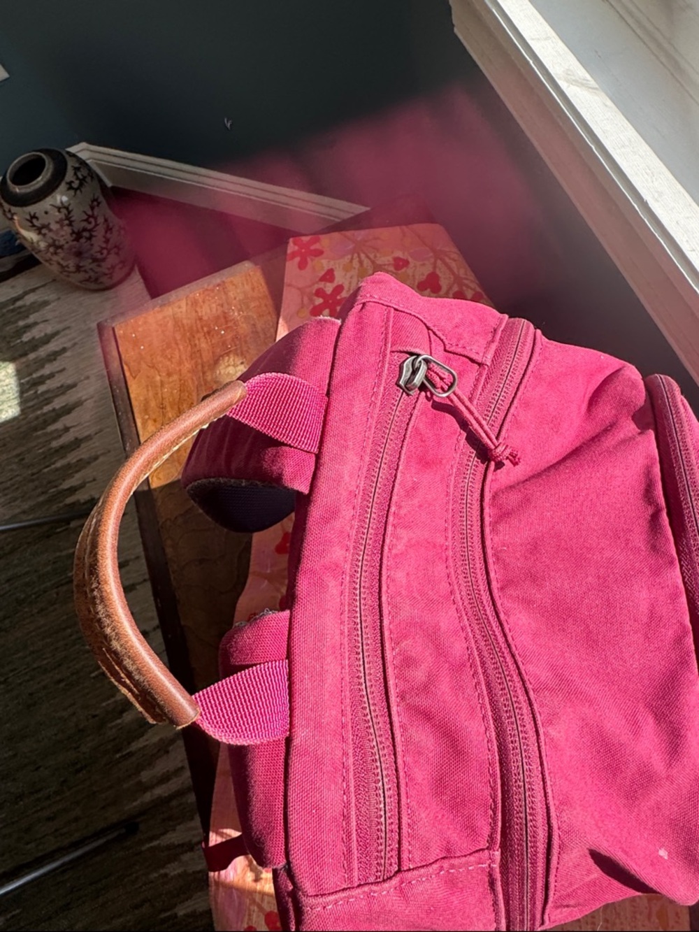 Fjallraven Raven 20 liter plum pink backpack - Picture 5 of 12